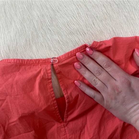 Adyson Parker Coral Tiered Dress with Pockets - Picture 11 of 11